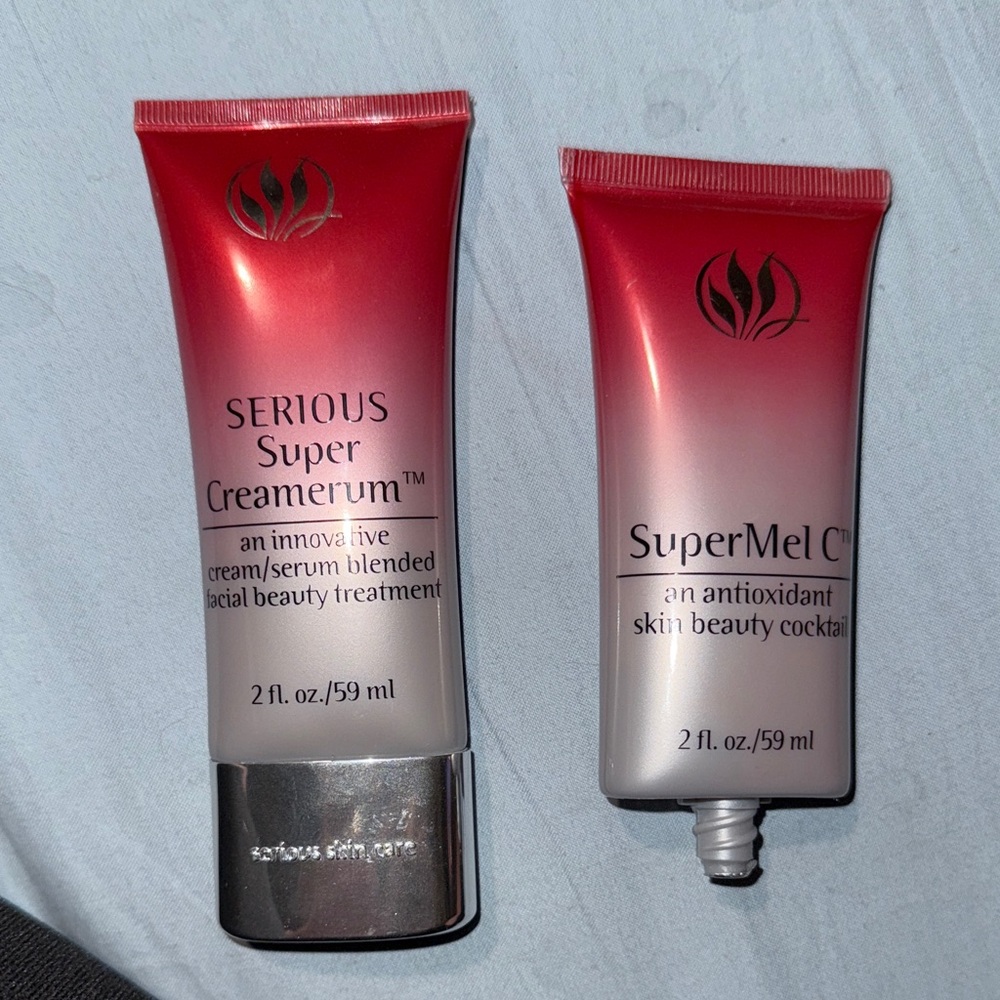 Serious Skin Care SuperMel C & Serious Super Creamerum (Both New)